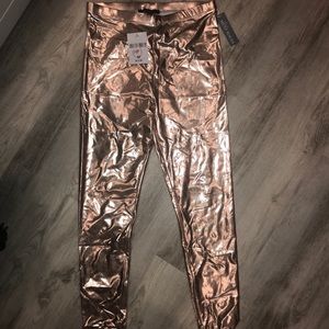 NWT Glitter Reflective Leggings